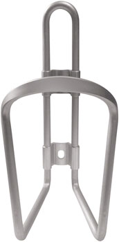 Delta Alloy Bottle Cage - Silver EA Water Bottle Cages