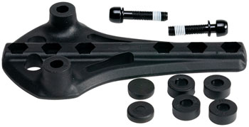 Vision Metron TFA Cage Adapter w/ Hardware - Black EA Multi-Sport Hydration