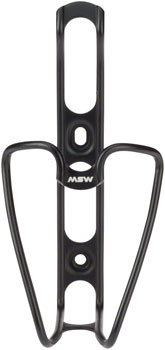 MSW AC-250 Lightweight Aluminum Water Bottle Cage: Black EA Water Bottle Cages