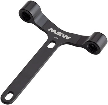 MSW Seltzer Mount - CO2 holder only, Black EA Water Bottle Cage Hardware