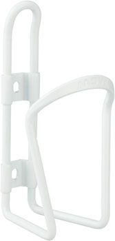 MSW AC-100 Alloy Water Bottle Cage 6mm rod White EA Water Bottle Cages