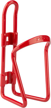 MSW AC-100 Alloy Water Bottle Cage 6mm rod Red EA Water Bottle Cages