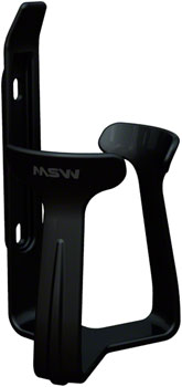MSW PC-100 Wide-Range Water Bottle Cage: Black EA Water Bottle Cages