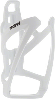 MSW PC-110 Composite Bottle Cage, White EA Water Bottle Cages