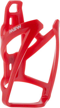 MSW PC-110 Composite Bottle Cage, Red EA Water Bottle Cages
