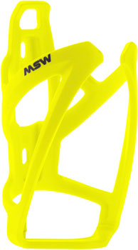 MSW PC-110 Composite Bottle Cage, Neon Yellow EA Water Bottle Cages