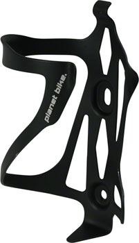 Planet Bike Side Loader Aluminum Bottle Cage: Black EA Water Bottle Cages