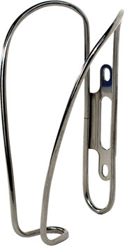 Velo Orange Moderniste Water Bottle Cage: Polished Stainless Silver EA Water Bottle Cages