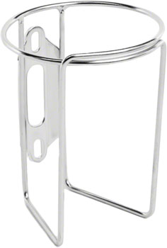 Velo Orange Retro Water Bottle Cage without Tab: Polish Stainless Polish Stainless EA Water Bottle Cages