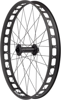 Quality Wheels Bear Pawls / Blizzerk Front Wheel - 26", 15 x 150mm, 6-Bolt, Black, 32H Black EA Front Wheel