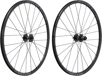 Ritchey Comp Zeta Wheelset - 700c, 12 x 100mm, 12 x 142mm, 6-Bolt, HG11 Road, Black EA Wheelset