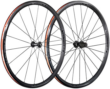 Vision Team 30 Comp TL Wheelset - 700C, QR x 100/130mm, Rim Brake, HG 11, Black SET Wheelset