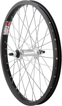 Sta-Tru Single Wall Front Wheel - 18", 3/8" x 100mm, Rim Brake, Black, Clincher Black EA Front Wheel