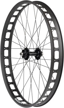 Quality Wheels Blizzerk Front Wheel - 26", QR x 135mm Pugsley, 6-Bolt, Black, 32H Black EA Front Wheel