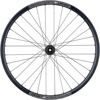 Quality Wheels Bear Pawls / Velocity Aileron Rear Wheel - 700c, 12 x 142mm, Center-Lock, HG 10, Black, 32H Black EA Rear Wheel