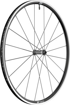 DT Swiss P 1800 Spline 23 Front Wheel - 700, QR x 100mm, Rim Brake, Black EA Front Wheel