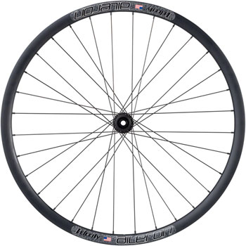 Quality Wheels Velocity Aileron Disc Rear Wheel - 700, QR x 135mm, Center-Lock, HG 10, Black, 32H EA Rear Wheel