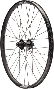 Quality Wheels Bear Pawls / DT Swiss E593 Rear Wheel - 26", 10 x 135mm Bolt-On, 6-Bolt, 13T Single-Speed, Black, 32H Black EA Rear Wheel