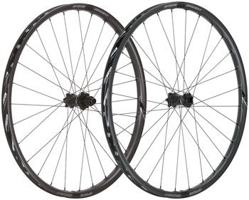 Full Speed Ahead Gradient i30 Carbon Wheelset - 29", 15 x 110mm/12 x 148mm, 6-Bolt, Micro Spline, Black, 28H Black EA Wheelset