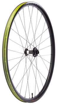 Teravail Circos Wide Gravel Front Wheel - 32", 15 x 110mm Boost, 6-Bolt, Carbon, DT350, 28H Matte Carbon EA Front Wheel
