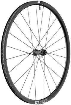 DT Swiss GR 1600 Spline 25 Front Wheel - 700, 12 x 100mm, Center-Lock, Black EA Front Wheel