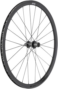DT Swiss PR 1400 DiCut OXiC Rear Wheel - 700, QR x 130mm, Rim Brake, HG11 Road/XDR, Ratchet 36 SL, Black, 32mm Black EA Rear Wheel