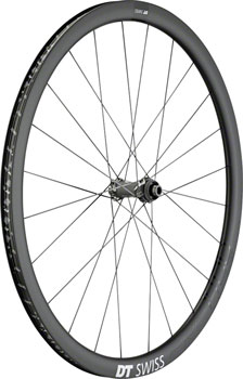DT Swiss PRC 1400 Spline Front Wheel - 700, 12 x 100mm, Center-Lock, Black EA Front Wheel