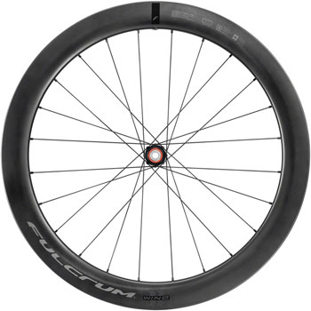 Fulcrum WIND 57 Front Wheel - 700, 12 x 100mm, Center-Lock, Black Carbon EA Front Wheel