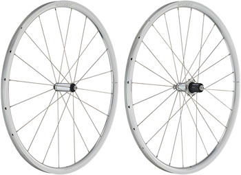 Ritchey Classic Zeta Wheelset - 700, QR x 100/130mm, Rim Brake, HG 11 Road, Silver SET Wheelset