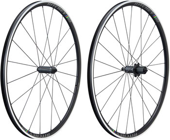 Ritchey WCS Zeta Wheelset - 700c, QR x 100/130mm, Rim Brake, HG 11 Road, Black SET Wheelset