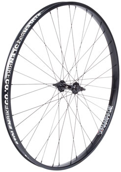 Stolen Rampage Front Wheel - 29", 3/8" x 100mm, Rim Brake, Black, Clincher Black EA Front Wheel