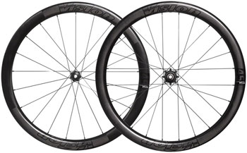 Vision Metron 45 SL TL Disc Wheelset - 700, 12x100mm/12x142mm, Center-Lock, HG 11/12, Carbon, Black SET Wheelset