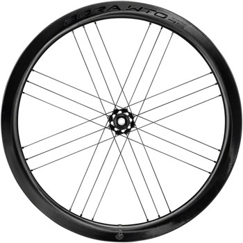 Campagnolo Bora WTO 45 C23 Front Wheel - 700c, QR x 100mm, Center-Lock, 2-Way Fit, Carbon EA Front Wheel