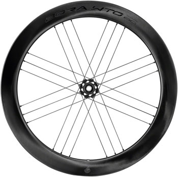 Campagnolo Bora WTO 60 C23 Front Wheel - 700c, QR x 100mm, Center-Lock, 2-Way Fit, Carbon EA Front Wheel