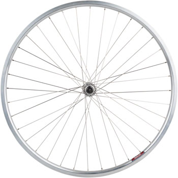 Quality Wheels Value HD Series Front Wheel - 700, QR x 100mm, Rim Brake, Silver, Clincher, 36H Silver EA Front Wheel