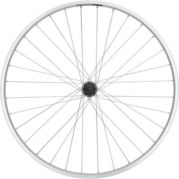 Quality Wheels Value Double Wall Series Rear Wheel - 700, QR x 135mm, Rim Brake, HG 10, Silver, Clincher, 32H EA Rear Wheel