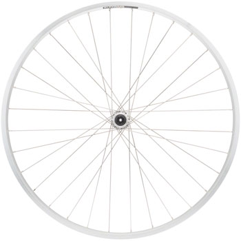 Quality Wheels Value Double Wall Series Rear Wheel - 700, QR x 130mm, Rim Brake, HG 10, Silver, Clincher, 32H EA Rear Wheel