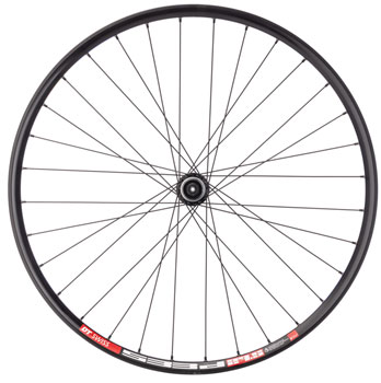 Quality Wheels Shimano TC500/DT 533d Front Wheel - 27.5", 15 x 110mm, Center-Lock, Black, 32H Black EA Front Wheel