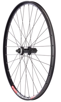 Quality Wheels Cues/DT 533d Rear Wheel - 27.5", QR x 135mm, Center-Lock, HG 11, Black, 32H Black EA Rear Wheel
