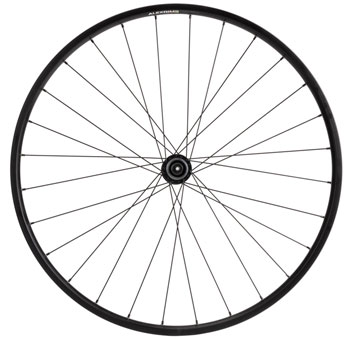 Quality Wheels Value Double Wall Series Disc Front Wheel - 650b, QR x 100mm, Center-Lock, Black, 28H Black EA Front Wheel