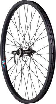 Quality Wheels Value HD Series Disc Front Wheel - 26", QR x 100mm, Center-Lock, Black, 36H Black EA Front Wheel