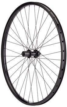 Quality Wheels Value HD Series Disc Rear Wheel - 700, QR x 135mm, Center-Lock, HG 10, Black, 36H EA Rear Wheel