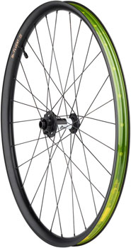 Teravail Fluent Mountain Front Wheel - 29", 15 x 110mm Boost, 6-Bolt, Carbon, DT350, 28H Black EA Front Wheel