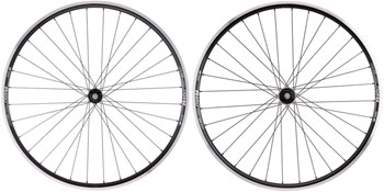 Quality Wheels Shimano 105/DT R460 Wheelset - 700, QR x 100/130mm, Rim Brake, HG11 Road, Black, Clincher, 32H Black SET Wheelset