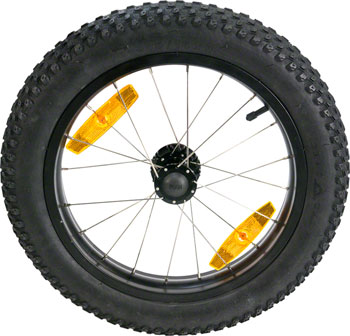 Burley Plus Size Wheel Kit: 16", Set of 2 EA Trailer Wheels and Axle Parts