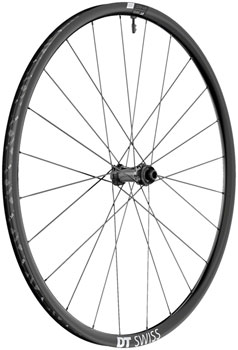 DT Swiss ER 1600 Spline 23 Front Wheel - 700, 12 x 100mm, Center-Lock, Black EA Front Wheel