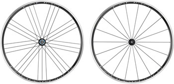 Campagnolo Calima Wheelset - 700, QR x 100/130mm, Black, Clincher SET Wheelset