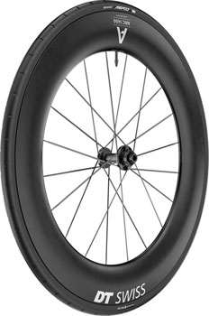 DT Swiss ARC 1400 DiCut 85 Front Wheel - 700, 12 x 100mm, Center-Lock, Black, WTS w/Aero 111 Tire Black EA Front Wheel