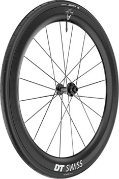 DT Swiss ARC 1400 DiCut 55 Front Wheel - 700, 12 x 100mm, Center-Lock, Black, WTS w/Aero 111 Tire Black EA Front Wheel