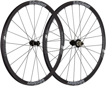 Vision TriMax 35 SC Wheelset - 700, 12 x 100mm/12 x 142mm, Center-Lock, HG 11/12, Black *Damaged Packaging* EA Wheelset
